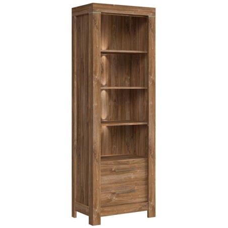 Bookcase Gent REG2S Black Red White