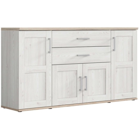 Romance chest of drawers KOM4D2S Black Red White