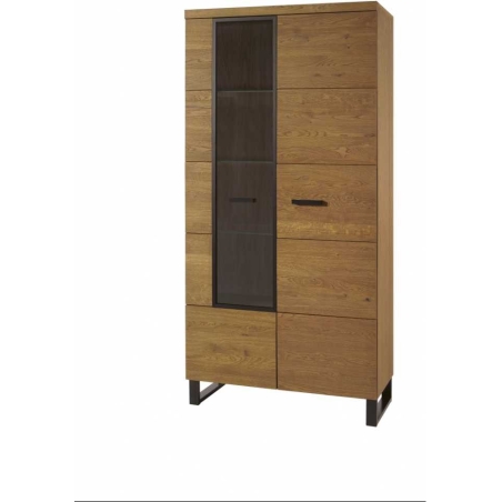 2-door sideboard Pratto 12 oak rustical Szynaka Meble