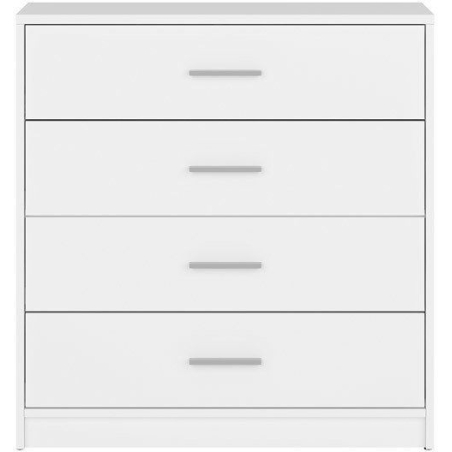 Nepo Plus chest of drawers KOM4S Black Red White