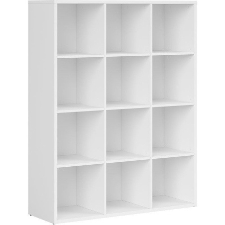 Bookcase Nepo Plus REG/15/12 Black Red White
