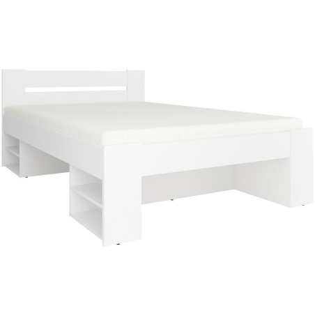 Łóżko 140 Nepo Plus LOZ3S Black Red White