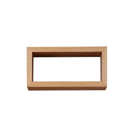 Rectangular shelf 50 Natural oak Lissy