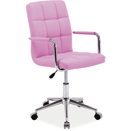 Swivel armchair Q-022 pink Signal