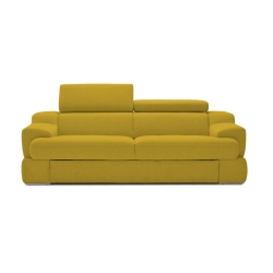Kolor tapicerki: shades of yellow Gala Collezione leg colours: Chrome Group A: Solo 258 