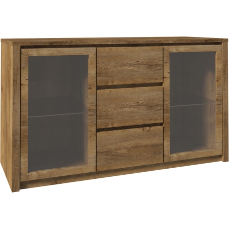 Chest of drawers K2D Montana oak lefkas Gała Meble