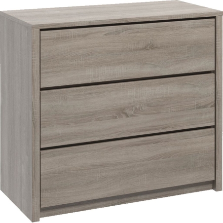 K3S Montana chest of drawers truffle oak Gała Meble