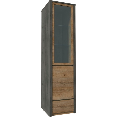 Cabinet W1D Montana smooth grey Gała Meble