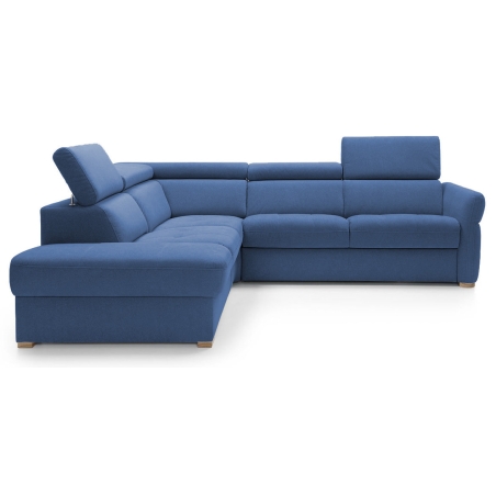 Kolor tapicerki: niebieski i granaty Kolorystyka nóżek: Buk natura Tkaniny Grupa C+: Daytona 78 