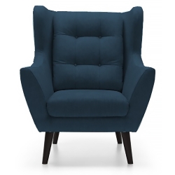 Kolor tapicerki: navy blue Gr2 fabrics: Monolith KR10678 
