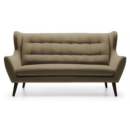 IMS Drewno nóżki - Czarny, IMS Tkaniny Gr1 - Massimo KR10726, kolor - odcienie beżu