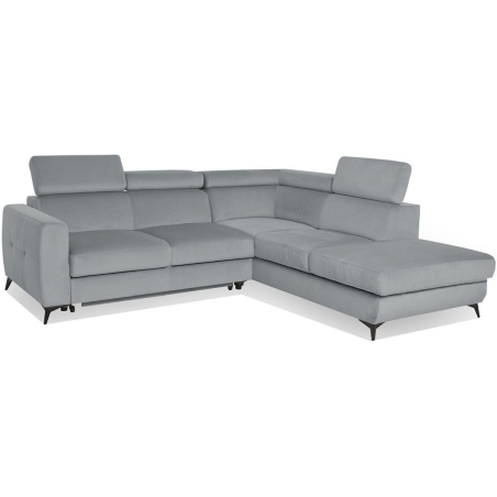 Corner side - Rights, Vero Fabrics MP - Monolith 84, colour - shades of grey