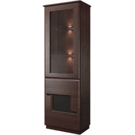 Single 1D1DS left cabinet with lighting Baggio Mebin