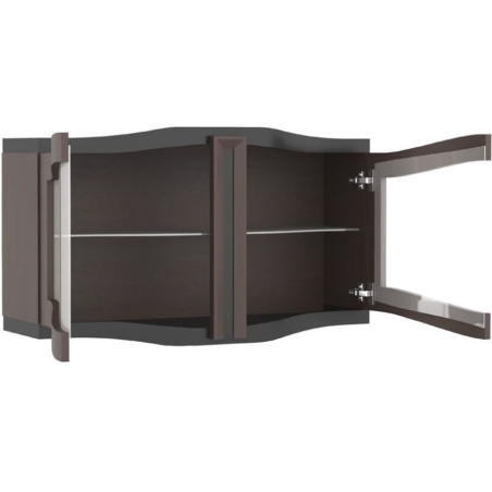 Diuna Hanging Showcase 2DS with lighting Mebin