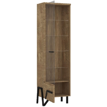 Pik single cabinet with lighting I left Mebin