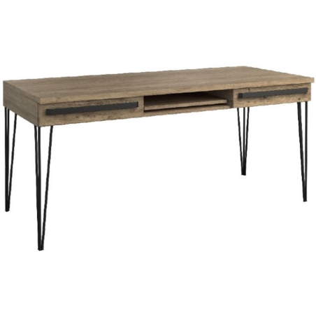 Pireus large desk with shelf Mebin