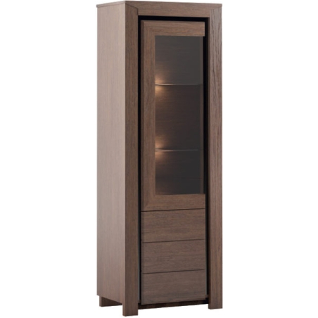 Sempre single cabinet right 1DS1D with lighting Mebin