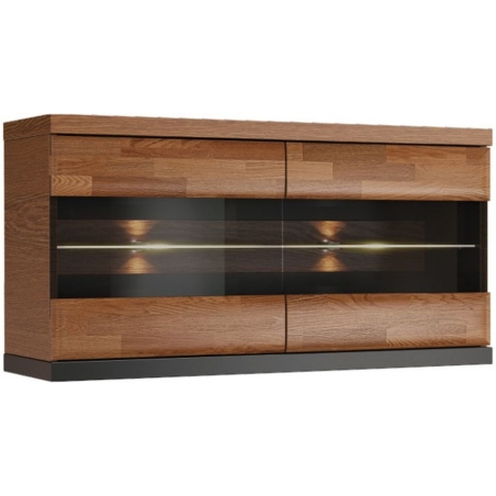 Verano 2DS pendant cabinet with lighting Mebin