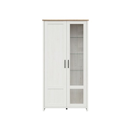 Loksa cabinet REG1D1W Black Red White