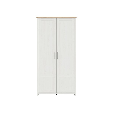 Loksa wardrobe SZF2D Black Red White