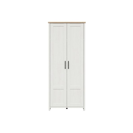 Bookcase Loksa SZF2D/85 Black Red White