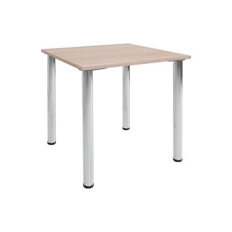 Mikla oak sonoma table Black Red White