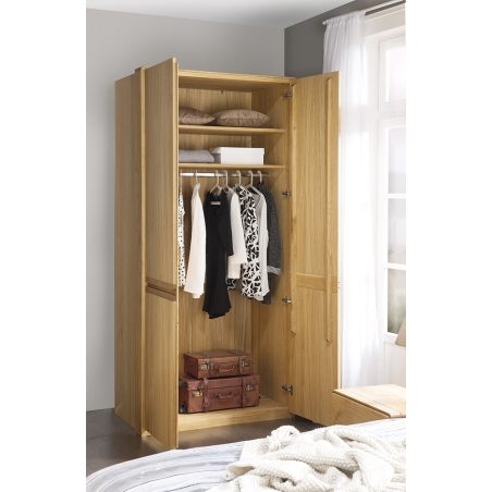Two-door wardrobe type 02 Atlanta Dekort