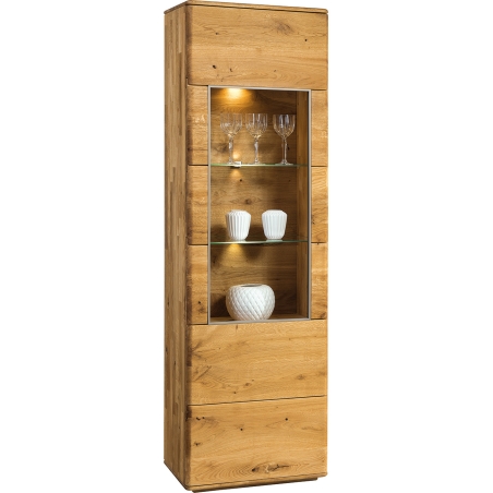 Type 10 Dallas left side display cabinet burnt oil Dekort