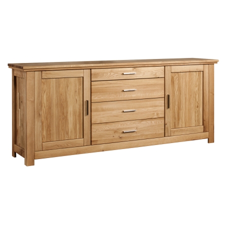 Low chest of drawers type 49 Porto oak oil nature Dekort
