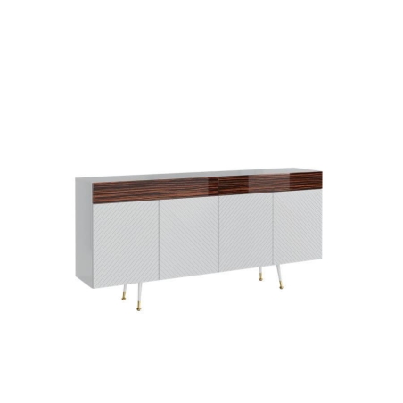 ARTE white Lissy chest of drawers 200
