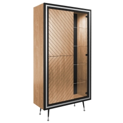 Wood colouring: D-00 Natural Oak Frame selection: Silver Frame 