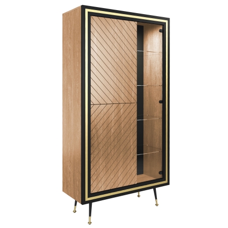 Lissy Elegance Drewno - D-00 Dąb Naturalny, Lissy Elegance Ramka - Złota Ramka