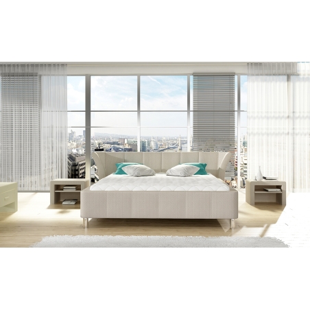 Upholstered bed 180 x 200 cm 80295 RM MK Foam Kolo