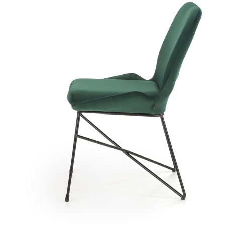 K454 chair dark green Halmar
