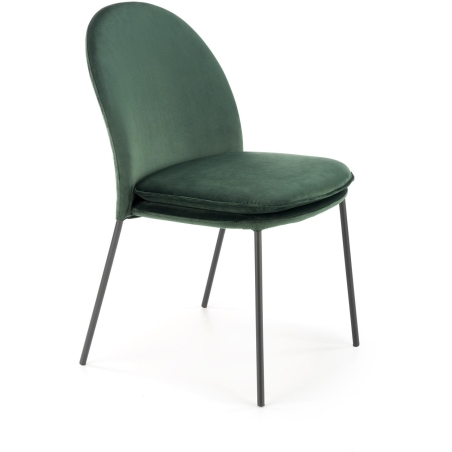 K443 chair dark green Halmar
