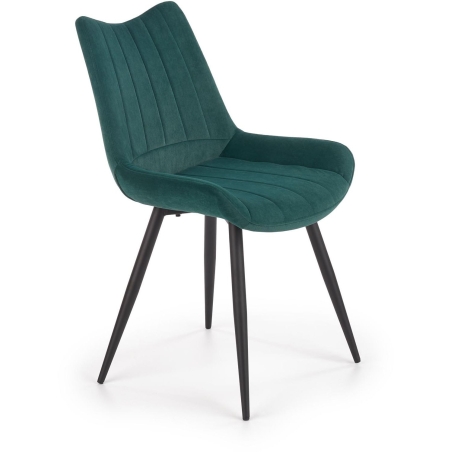 K388 dark green chair Halmar