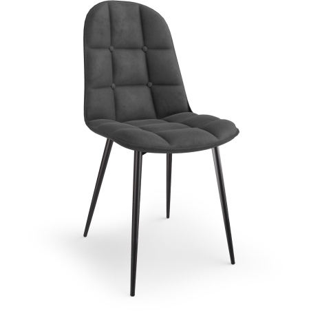K417 chair ash velvet Halmar