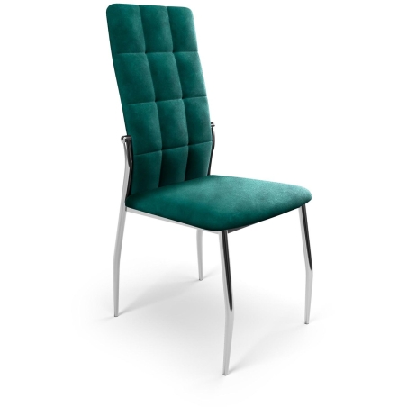 K416 chair dark green velvet Halmar