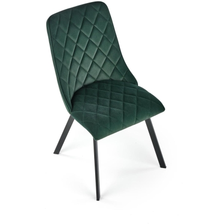 K450 chair dark green Halmar