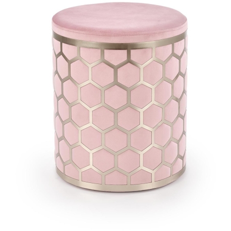 Aqua pouffe light pink Halmar