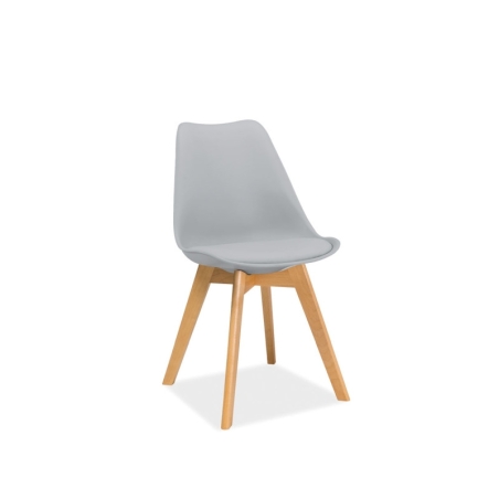 Kris beech light grey Signal chair
