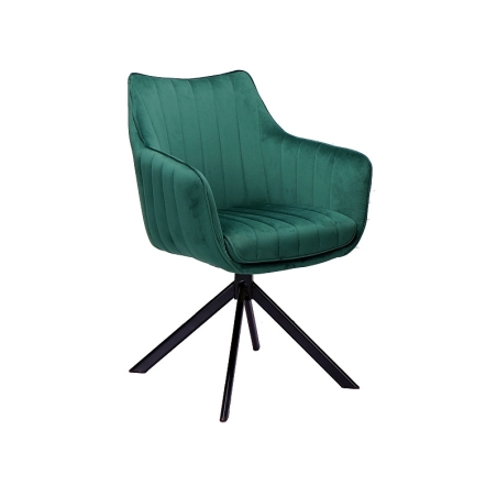 Azalia Velvet green Bluvel78 Signal chair