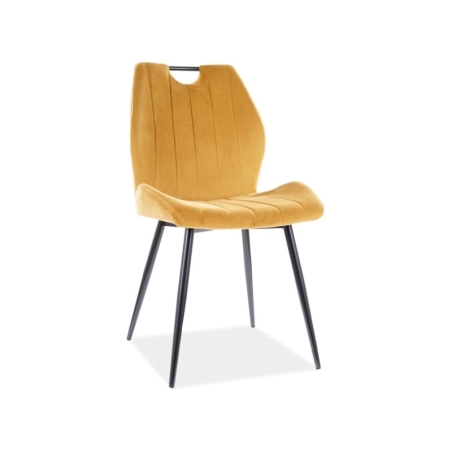 Arco Velvet Curry Bluvel 68 Signal chair