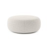 Upholstered pouffes and footstools