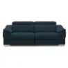 Navy blue two-seater sofas