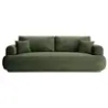 Three-seater sofas green